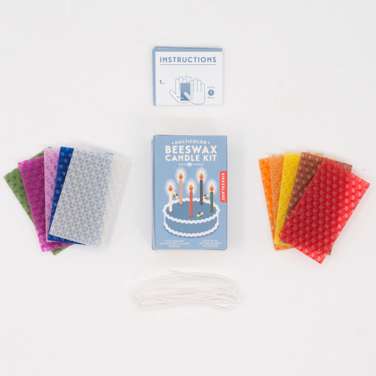 Multicolor Beeswax Candle Kit