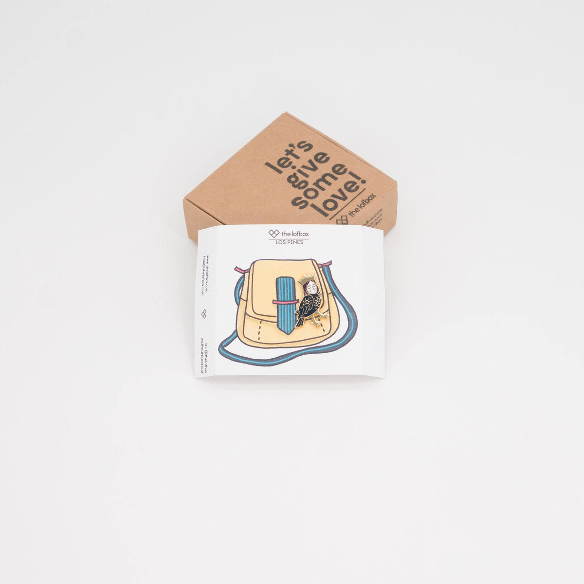 Pin pájaro mitológico Sirin - The Lofbox®