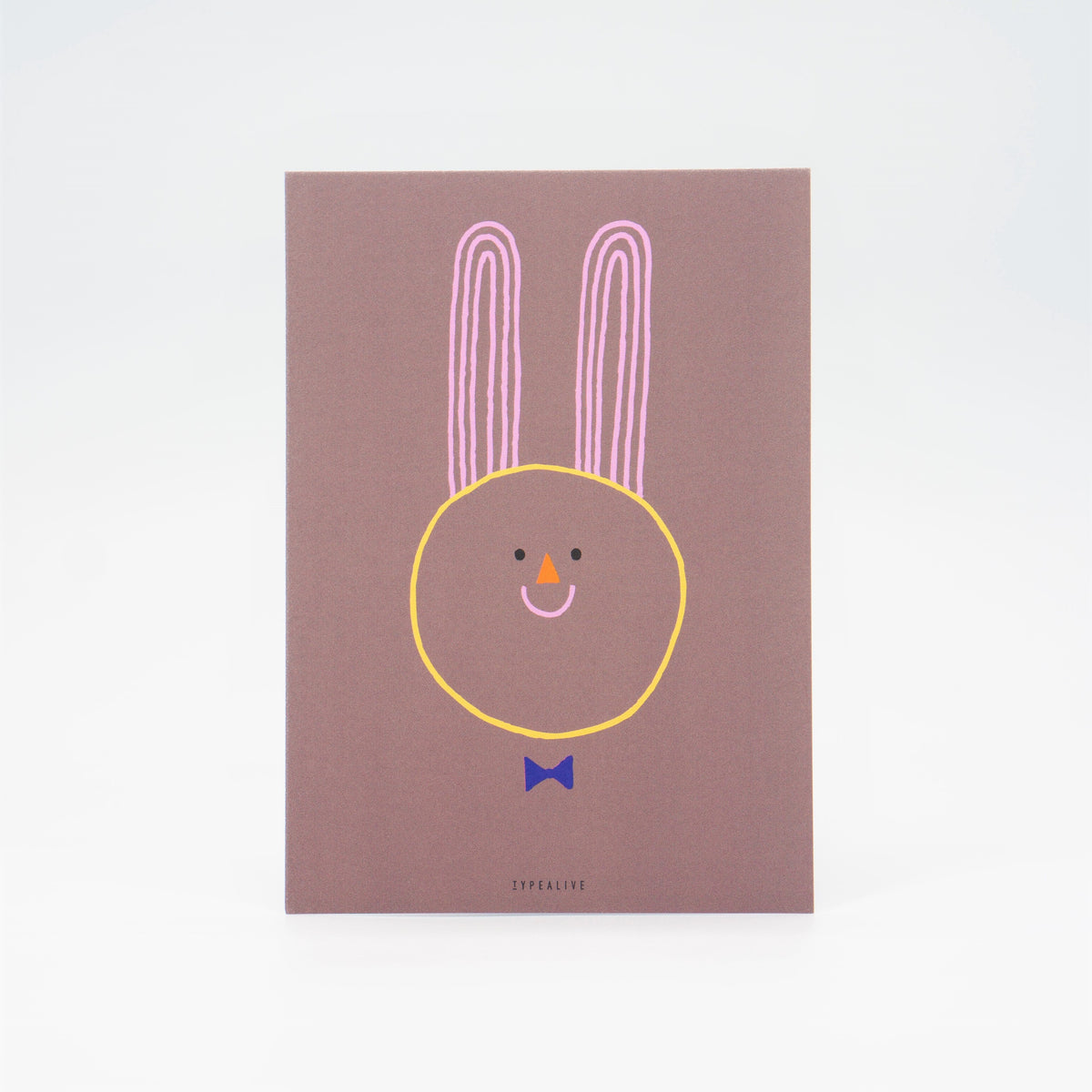 Tarjeta de felicitación original - Conejo - Typealive - The Lofbox®