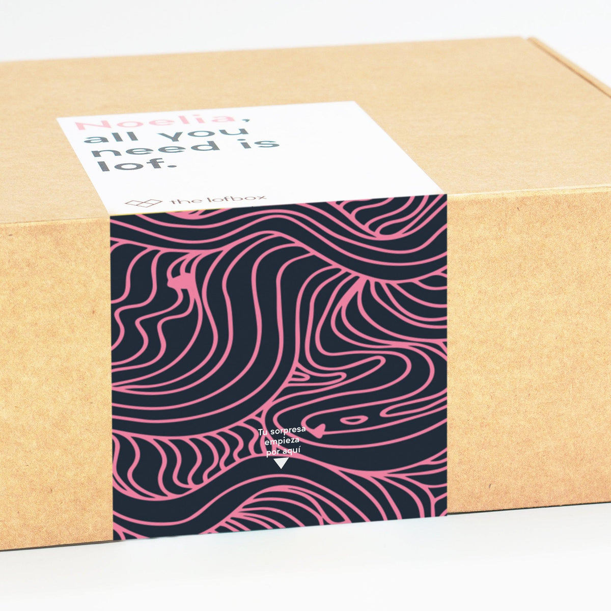 Caja personalizable - Textura 03 - The Lofbox®