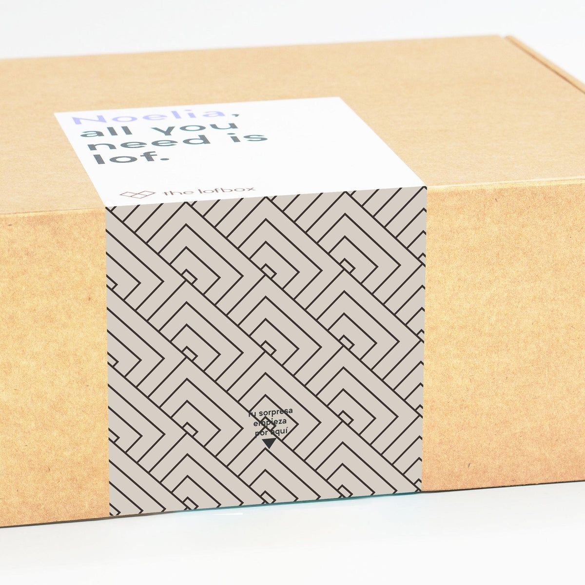 Caja personalizable - Textura 07 - The Lofbox®
