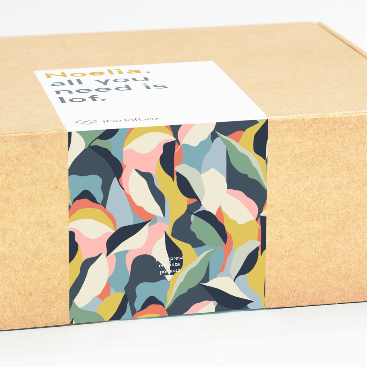 Caja personalizable - Textura 11 - The Lofbox®