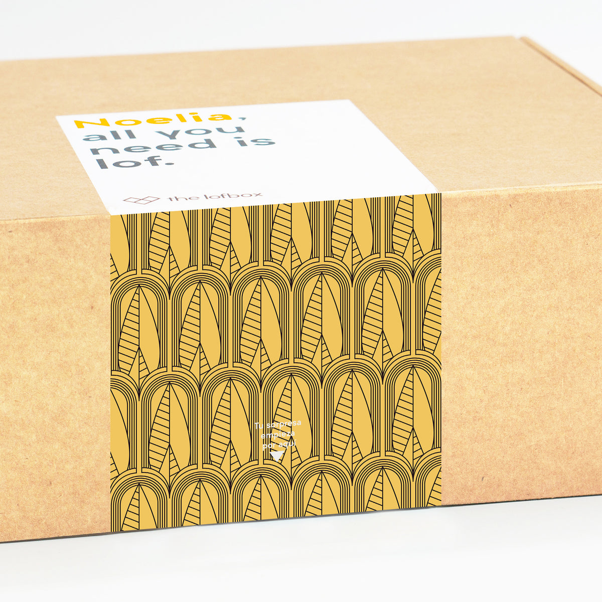 Caja personalizable - Textura 16 - The Lofbox®