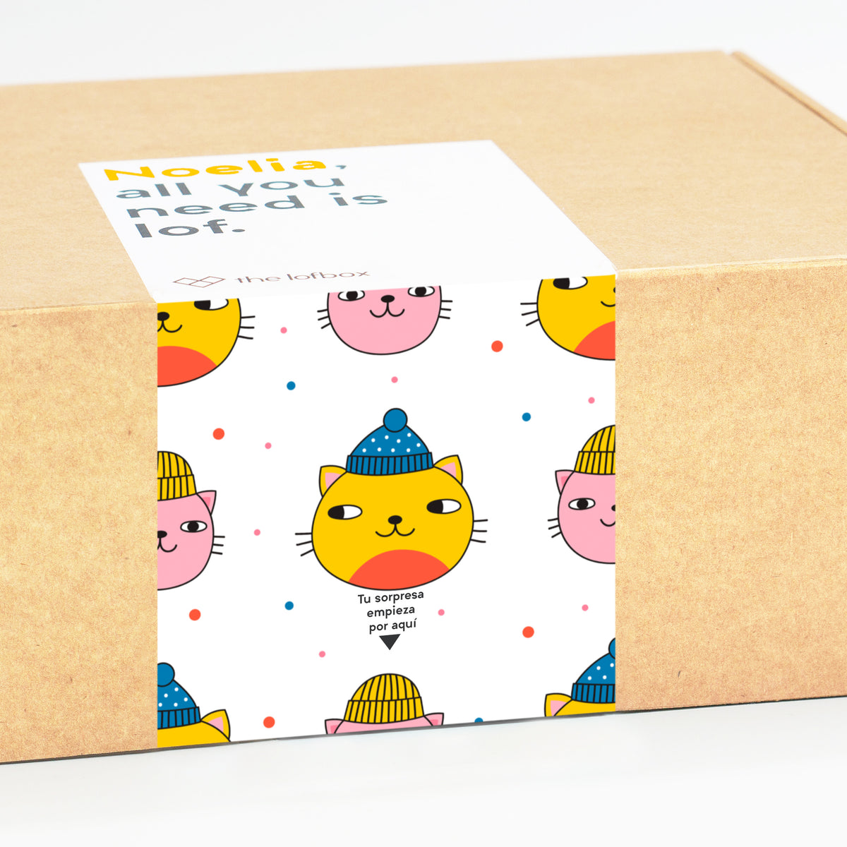 Caja personalizable - Textura 17 - The Lofbox®
