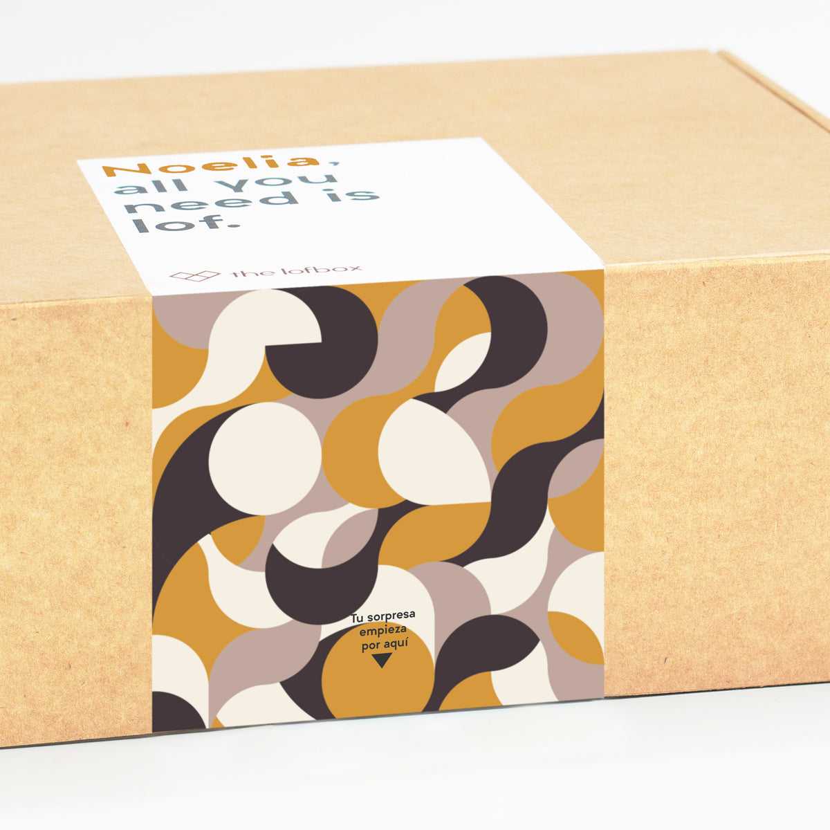 Caja personalizable - Textura 18 - The Lofbox®