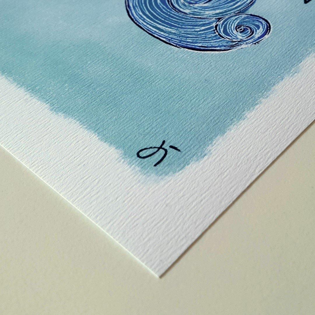 Lámina ilustrada por Juanita Pinta - El Moñeco - The Lofbox®